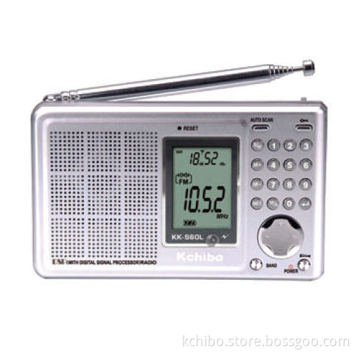 FM/MW/SW full wave-band calendar digital radio